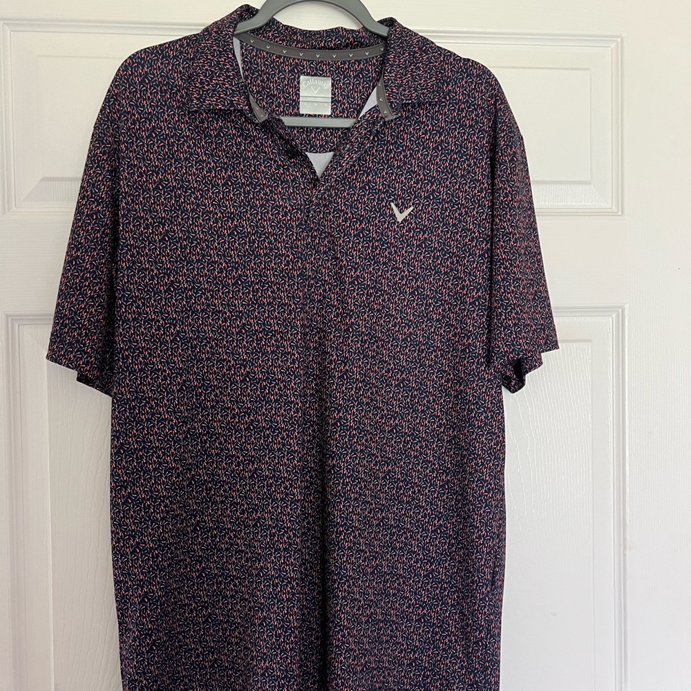 Callaway Men's Patterned Golf Polo